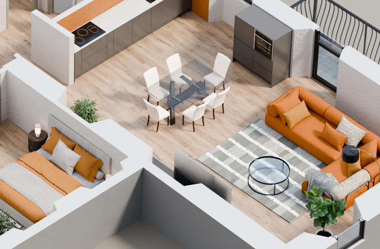 planimetria-3d-quadrilocale-a