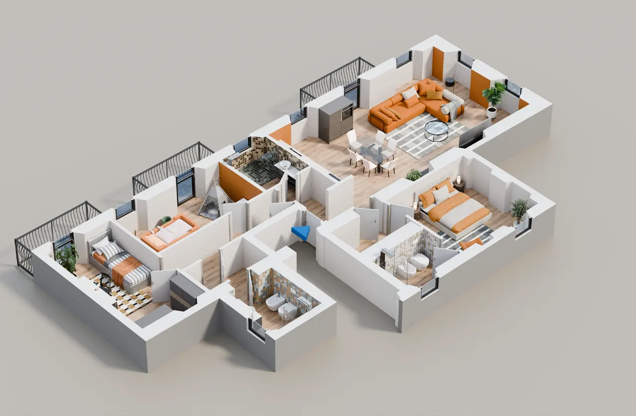 planimetria-3d-quadrilocale-d